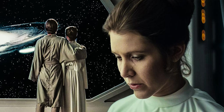 Star Wars empire strikes back happy ending change leia