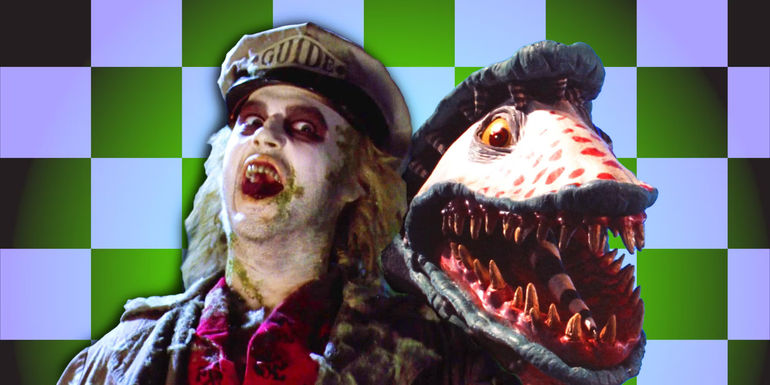 Beetlejuice and Sandworm from Beetlejuice