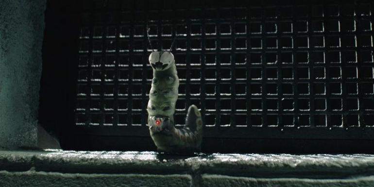 Mister Mind appears in a post-credits scene in Shazam