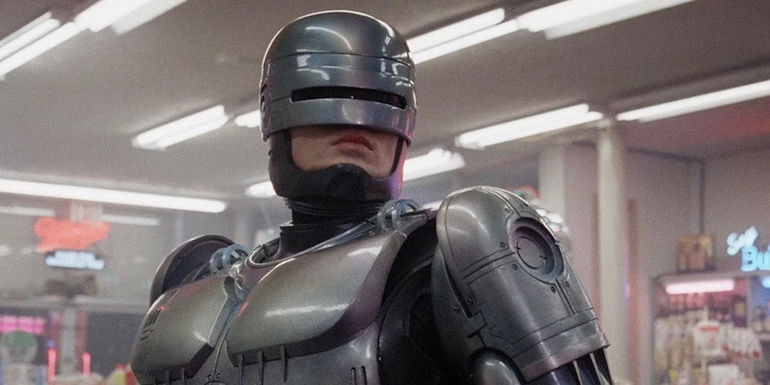 RoboCop in convenient store 