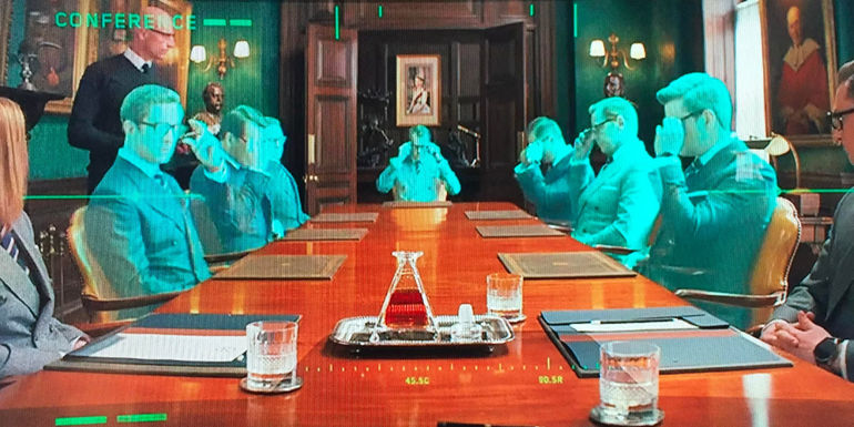 kingsman conference table agents