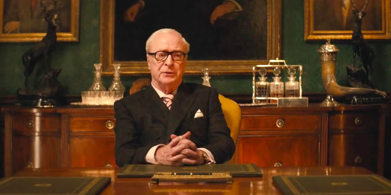 michael caine as Arthur in Kingsman