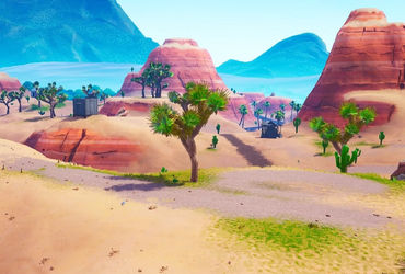 Kỳ Tích của Ngôi Làng Mesa trong LEGO Fortnite