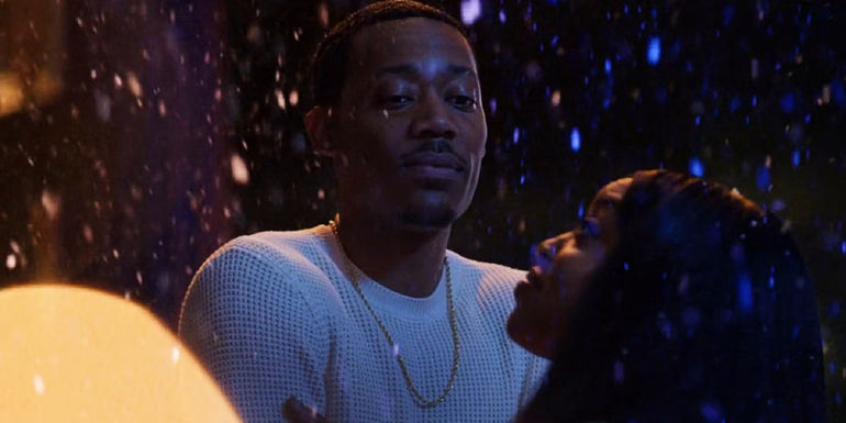 Janine and Gregory in the Abbott Elementary season 2 episode Holiday Hookah