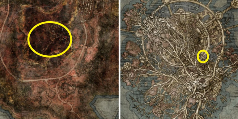 Brace of the Haeligtree and Aeonia Swamp in Elden Ring