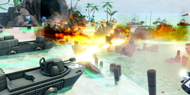 Roblox Tower Defense X: military transport