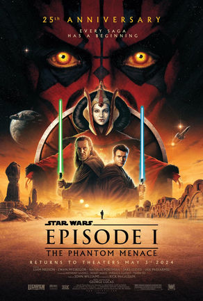 Star Wars: The Phantom Menace poster