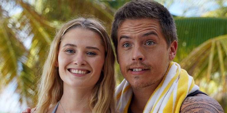 Dylan Sprouse and Virignia Gardner in Beautiful Wedding 5