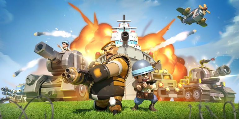 Top War: characters and tanks