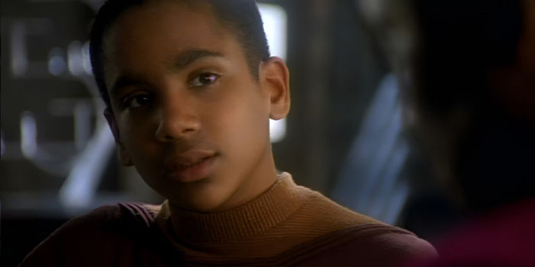 Young Jake Sisko brown shirt DS9 season 1
