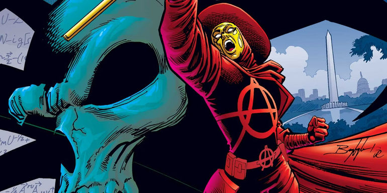 Anarky as the supervillain/antagonist in Batman in the comics