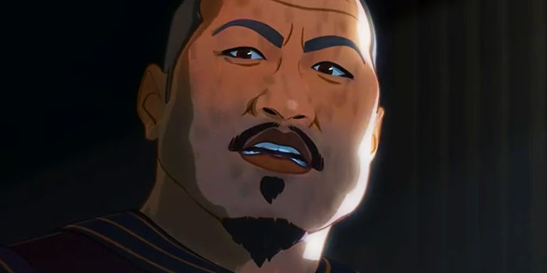 Animated Wong advising Doctor Strange in What If...?