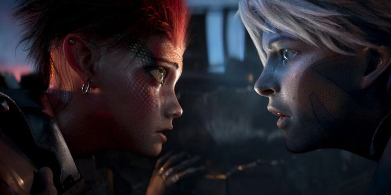 Art3mis and Parzival in Ready Player One