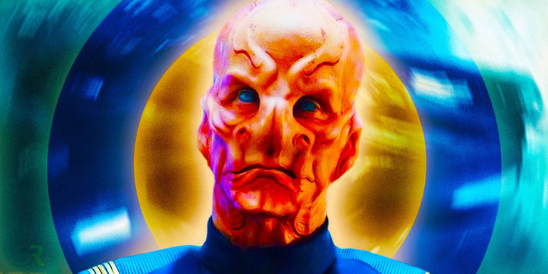 Doug Jones as Saru on Star Trek: Discovery