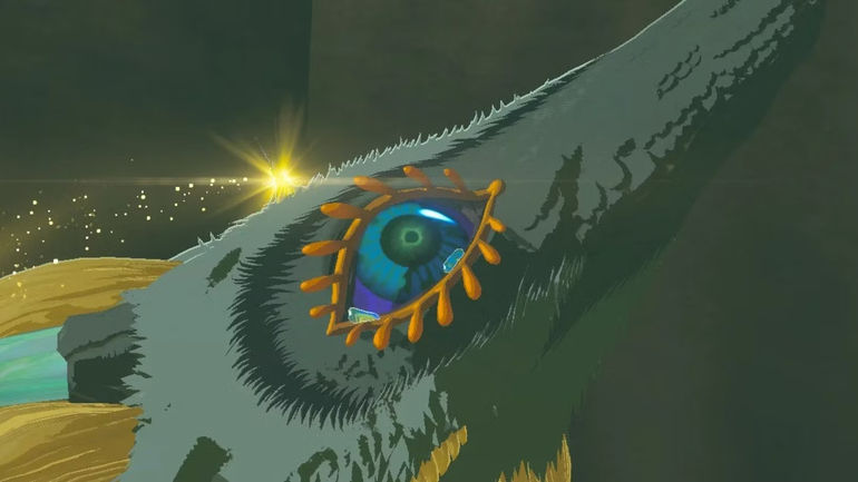 Những Fan Gạo Cội Tự Tạo Tượng Rồng Ánh Sáng trong Zelda: Tears of the Kingdom