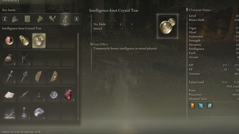 Unleashing the Power of Intelligence-Knot in Elden Ring