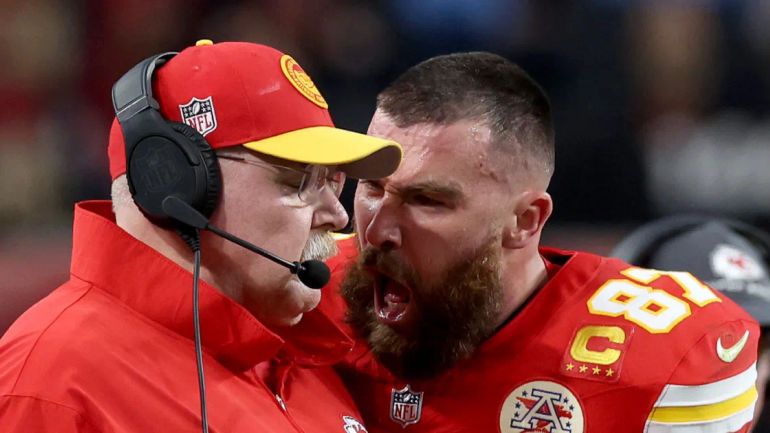 The Intense Exchange Between Travis Kelce and Andy Reid at Super Bowl LVIII