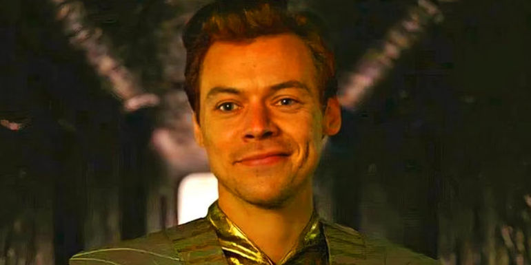 Harry Styles' Eros at the end of MCU's Eternals