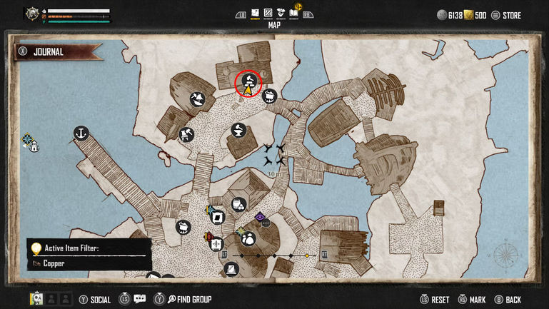 skull and bones how to get bronze ingot