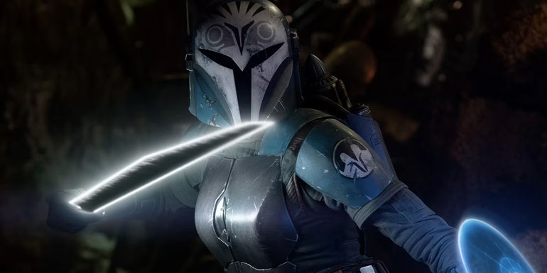 Bo-Katan Kryze Wielding the Darksaber