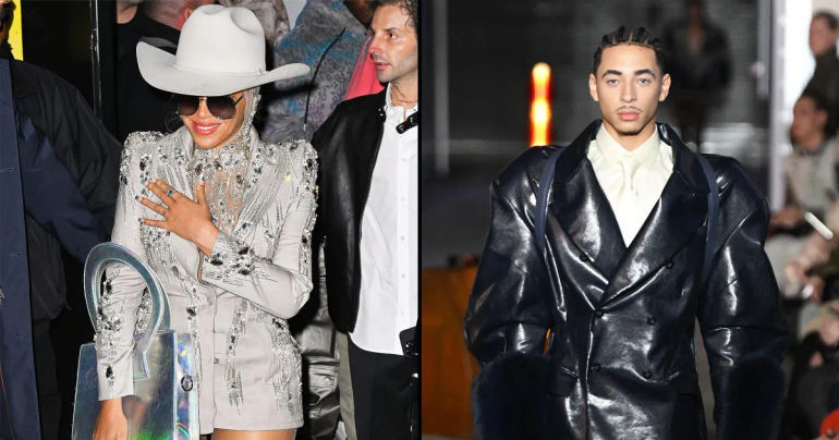 A Glittering Night at the Fashion Show: Beyonce's Dazzling Presence