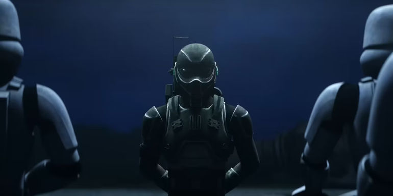 A mystery commander in Star Wars The Bad Batch season 3 trailer 