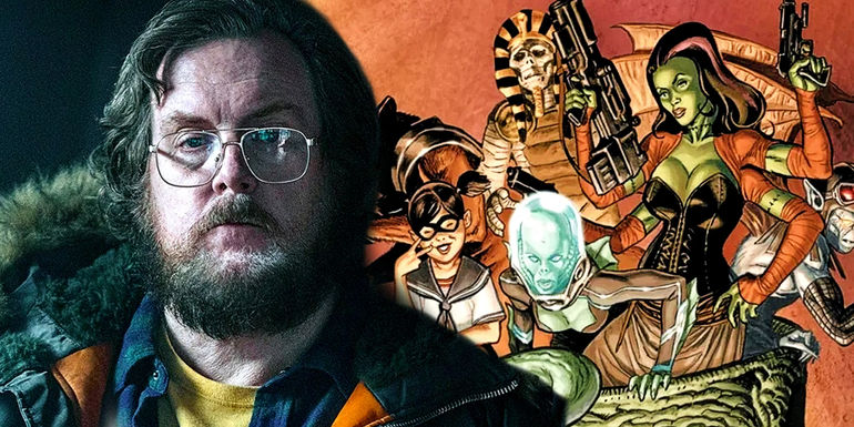 Steve Agee as John Economos in Creature Commandos