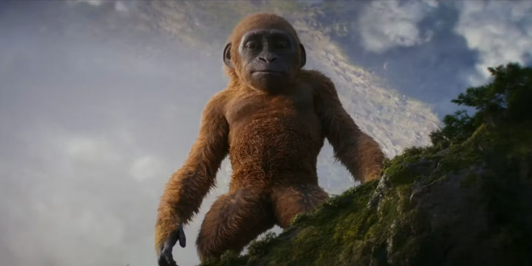 Suko, or mini-Kong from Godzilla x Kong: The New Empire