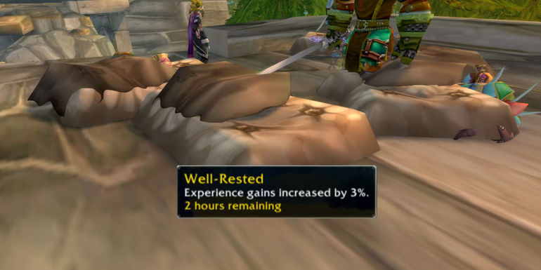 WoW Season of Discovery Cozy Sleeping Bag Guide Effects Well Rested