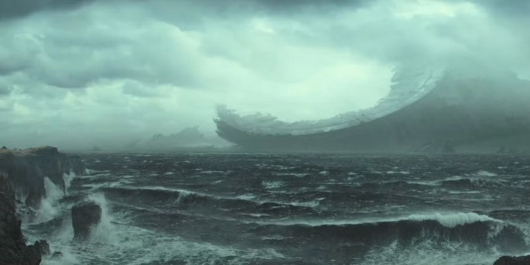 Ruins of the Death Star II on Kef Bir