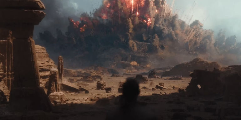 Rogue One Jedha Destroyed