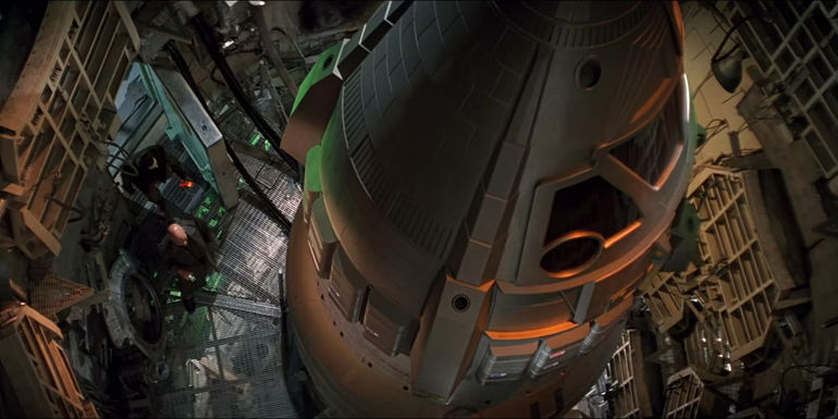 Star Trek First Contact Phoenix under construction