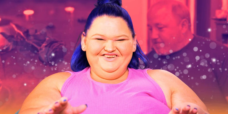 1000-Lb Sisters Star Amy Slaton smiling, with Michael Halterman