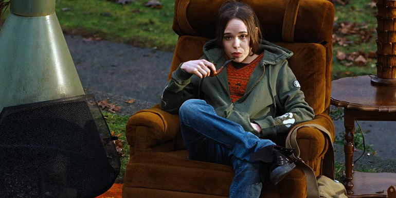 Elliot Page and Michael Cera in Juno