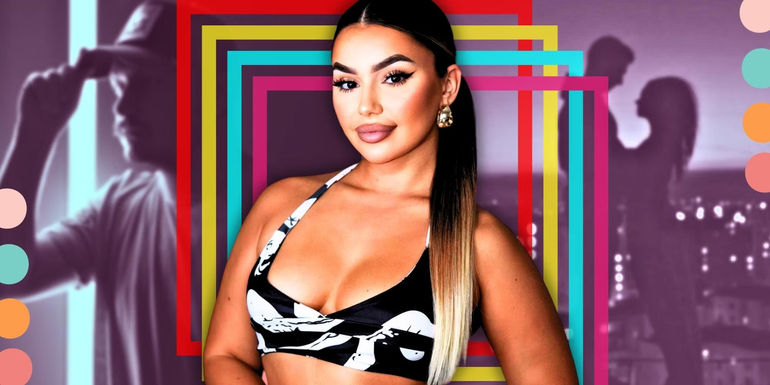 90 Day Fiancé Miona Bell with mystery boyfriend