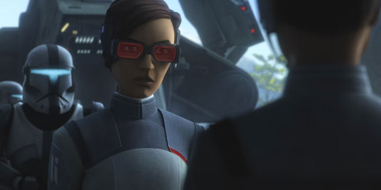 Emerie Karr from Star Wars: The Bad Batch season 2
