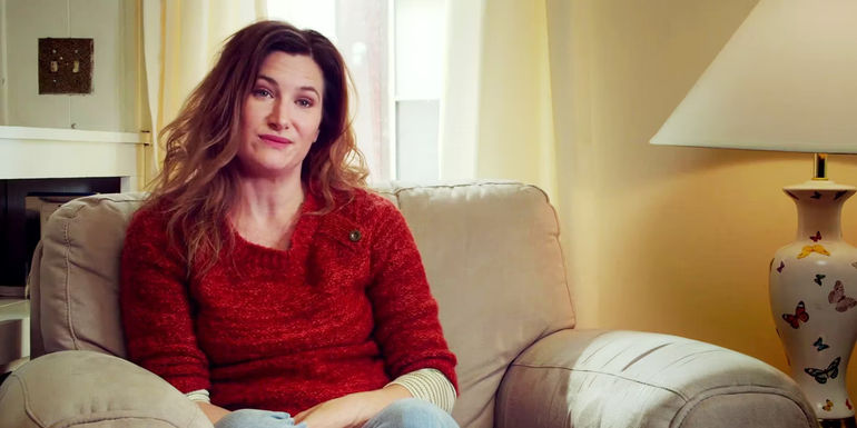 The Visit Loretta doing her interview