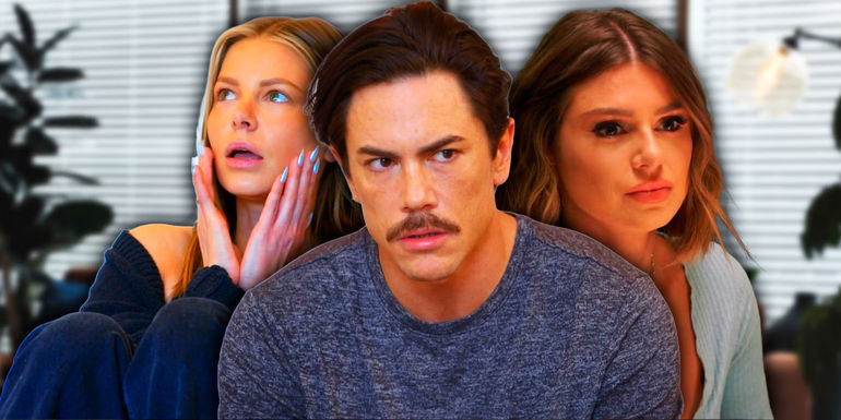 Raquel Leviss Tom Sandoval Ariana Madix Vanderpump Rules high-drama expressions