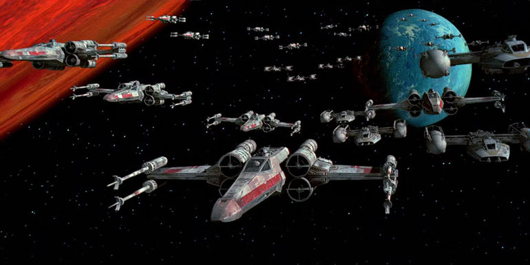 Star Wars - X-Wing Battle of Yavin