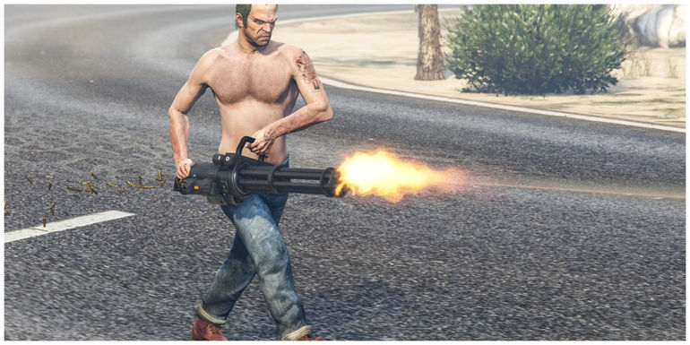GTA 5 Minigun