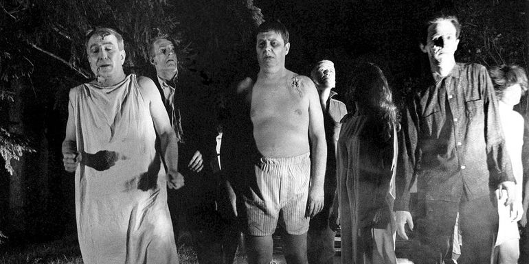 The zombies in Night of the Living Dead.
