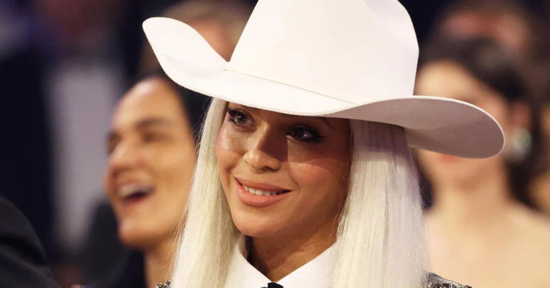 Beyonce's Stunning Hair Transformation at Cécred Launch Party