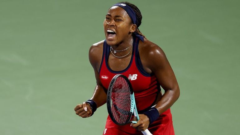 The Intense Exchange: Coco Gauff's Triumph at the Dubai Tennis Championships