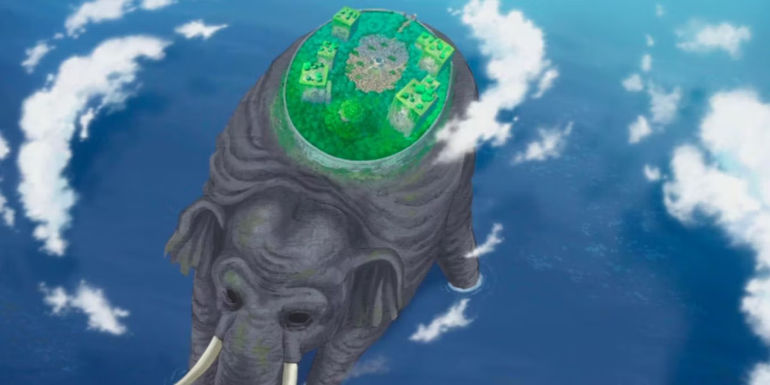 Zou Island in one piece that is the home of Minks