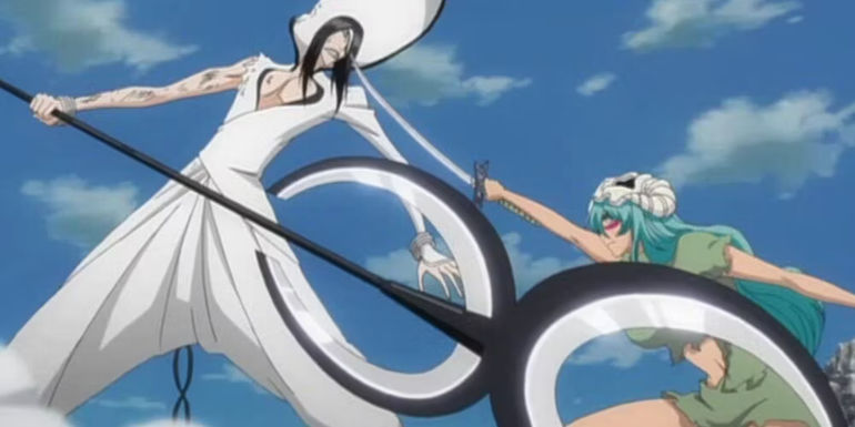 Nell and Nnoitra clashing sword