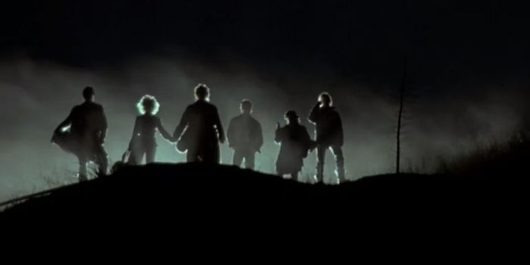 The vampires standing on a hill in Near Dark - 1987 - Near Dark