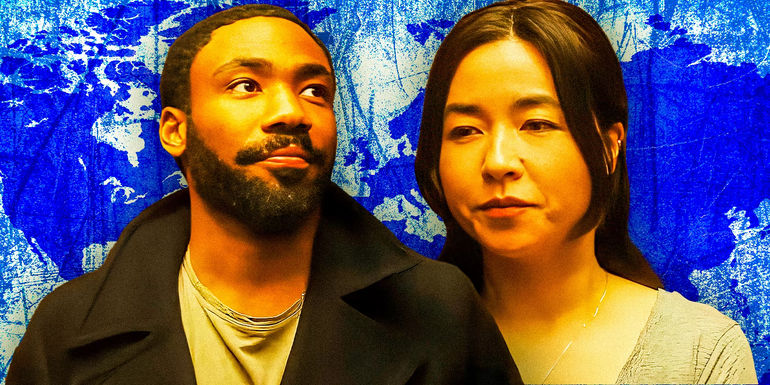 2Donald-Glover-as-John-Smith-&-Maya-Erskine-as-Jane-Smith-from-Mr.-&-Mrs - Donald Glover's real-life mom played John's mother in season 1. - Peter Erskine Could Play Jane's Dad In Mr & Mrs Smith Season 2