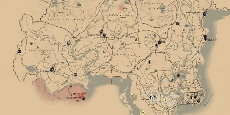 Real-Life Red Dead Redemption 2 Map Discovery Sparks Fan Excitement