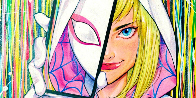 Spider-Gwen art by Peach Momoko