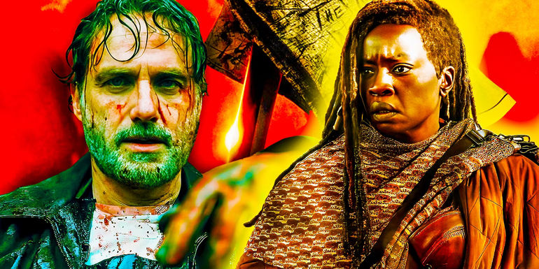 Custom image of Rick and Michonne in The Walking Dead The Ones Who Live - Michonne’s Search For Rick In The Walking Dead Explained